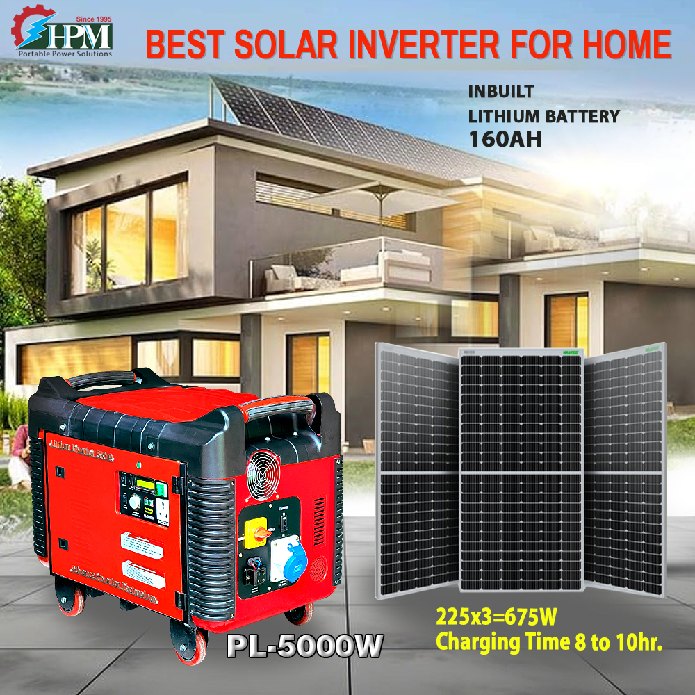 5KVA, 140Ah lithium battery, Lithium Power Inverter PL-5000W