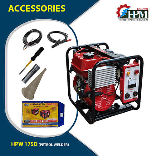 175 Amps Petrol Welding Generator, Model HPW-175D